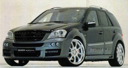 Женевский дебют Brabus ML 63 Biturbo