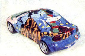 Opel Tigra как объект искусства