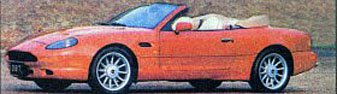 Aston Martin DB7 с кузовом кабриолет