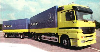 Actros выходит на трассу