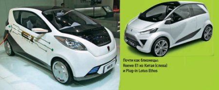 Roewe и Lotus анонсировали новые городские малолитражки